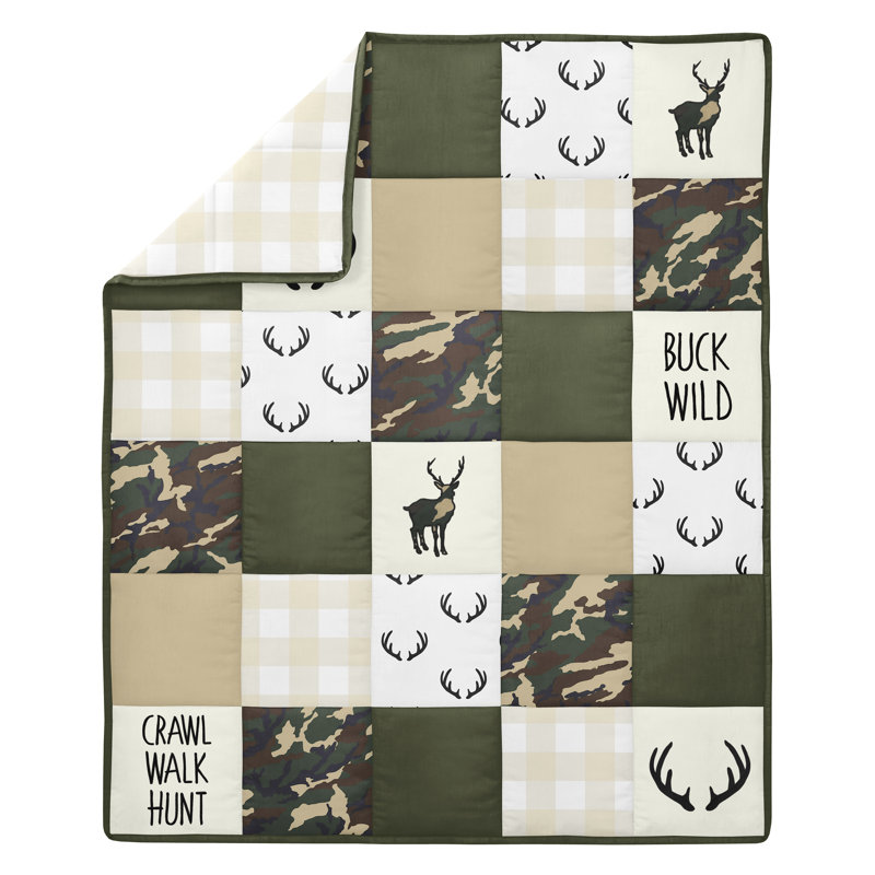 Sweet Jojo Designs Woodland Camo 4 Piece Crib Bedding Set Reviews Wayfair